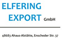 Logo und Kontaktdaten von der Firma Elfering Export