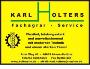 Logo und Kontaktdaten von der Firma Karl Holters