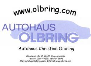 Logo und Kontaktdaten von der Firma Autohaus Olbring