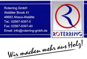 Logo und Kontaktdaten von der Firma Roterring