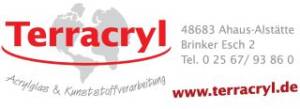 Logo und Kontaktdaten von Terracryl